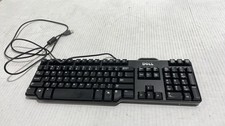 Dell L100 SK-8115 Work Office Desktop Wired USB QuietKey Computer Keyboard Black picture