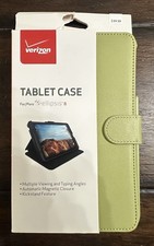 Verizon Folio Stand Tablet Case for Ellipsis 8 Kickstand Magnetic Green NEW picture