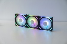 Cosmiq ARGB 120mm Modular Fan Daisy Chain for Computer PC Desktop Case Cooling picture