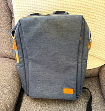 Nordace Navy Blue Padded Polyester Laptop Backpack, Solid picture