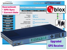 NEW Symmetricom Syncserver UPGRADED GPS S200 NTP Network Time Server *DC POWER* picture