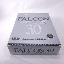 Electronic Battlefield Series: Falcon 3.0 Spectrum HoloByte IBM Flight Manual picture