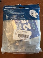 TRENDnet 24-Port Blank Keystone geschirmtes 1U Patch Panel, STP, Kat6A, Kat5, Ka picture