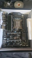 Desktop PC motherboard computer parts cpu chip and more *see description* picture