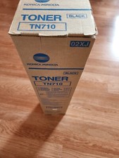 Konica Minolra TN710 OEM (02XJ)BLACK Toner Cartridge Bizhub 600 picture