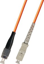 3M Multimode Simplex Fiber Optic Cable 50/125 FC SC Patch Cable Patch Cord picture