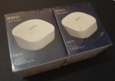 LOT OF 2: NEW SEALED Amazon Eero Mesh WiFi System Router 1-Packs (J010111) picture