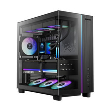 GAMDIAS ATLAS M4 PC Case Mid-Tower SPCC & ABS & Tempered glass ARGB PWM Fans picture