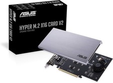 ASUS Hyper M.2 X16 PCIe 3.0 X4 Expansion Card V2 for Intel VROC and AMD Ryzen picture