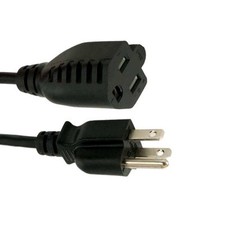 100 Feet AC Power Cord Extension Cable M/F NEMA5-15P/15R SJTW 12 AWG Outdoor UL picture