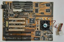 ASUS P/I-P55TP4N Socket 7 ISA Retro Motherboard + Intel Pentium 133MHz + 32MB RAM picture