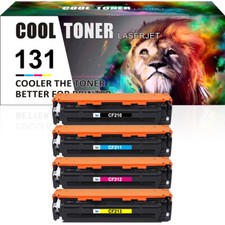 4x Color Toner Cartridge For HP 131A CF210A LaserJet Pro 200 M251nw M276nw MFP picture
