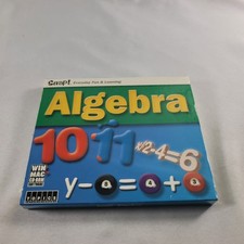 Snap Algebra Ages 11-15 Dual Platform Mac PC CD ROM Mathamatics 2003 picture