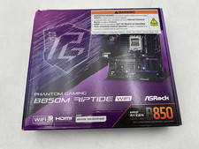 ASRock B850M Riptide WiFi AM5 AMD B850 Micro ATX Motherboard For Parts/Repair picture
