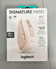Logitech - Signature M650 Wireless Scroll Mouse with Silent Clicks - Rose MR picture