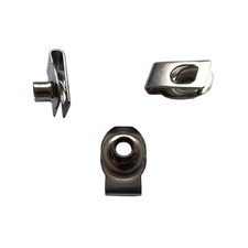 M10 Stainless Steel U -Style Clip-On Nut,U-Type Fasteners (Pack of 10) picture