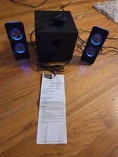 Insignia 2.1 Bluetooth Computer Speaker System (NS-5004BT)  - Great Shape picture