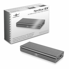 Vantec M.2 NVMe SSD External Enclosure USB3.1 Gen2 Type C, NST-205C3-SG picture