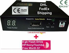 floppy disk drive to USB Converter emulator  for KUKA Robots  +16GB (1.44 mb) picture