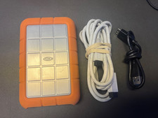 LaCie Rugged Triple 1TB 7200RPM External HDD USB 3.0 FireWire 800-NEIL POULTON picture