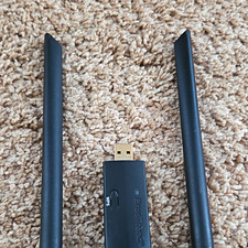 BrosTrend AC3 AC1200 1200Mbps USB 3.0 WiFi Adapter for PC w/ WPS, Black picture