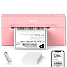 Nelko PL70e-BT Bluetooth Thermal Shipping Label Printer 4x6 picture