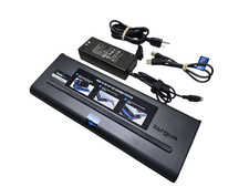 Targus Universal USB 3.0 DV Docking Station ACP71USZ w/ A/C EA11003F-195 picture