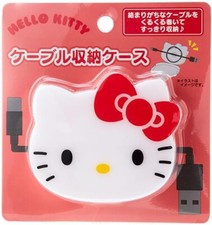 Sanrio Sanrio Cable Storage Case Cable Holder Hello Kitty 6.3 x 7.5 cm  240141 picture