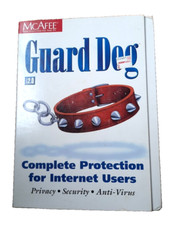 Vintage McAfee Guard Dog Software 2.0 PC Windows 95/98 CD  Big Box   NEW  NRFB picture