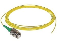 FC/APC Singlemode 9/125 Simplex Pigtail Fiber Optic 1M 0.9 mil for Splice picture