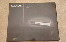 Luxul 8-Port PoE Switch XfS-1084P Black, New In Box Unused. picture