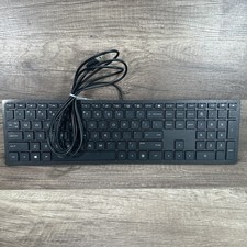 HP USB Wired Slim US Keyboard HSA-D004K picture