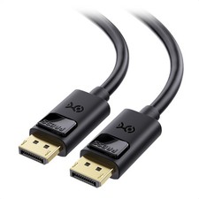 Cable Matters [VESA Certified] 32.4Gbps DisplayPort 1.4 - 6 Feet, Black  picture