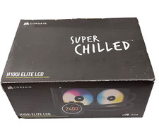 CORSAIR iCUE H100i ELITE LCD Display Liquid CPU Cooler (CW-9060061-WW) picture