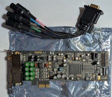 Auzentech X-Fi FORTE  7.1 Low Profile Audio Card - PCI Express x1 - Sound Card picture