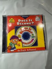Does It Belong? Preschool Ages 3-5 School Zone Interactive CD-ROM (2004) C3 picture