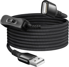 Itramax USB on off Switch Cable 10Ft,Inline USB Power Switch USBA Male to Female picture
