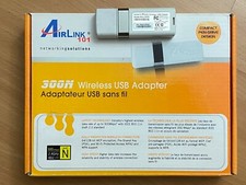 Airlink101 AWLL6080 300N Wireless USB Adapter WiFi LAN 2.4GHz 300Mbps WPA-PSK picture