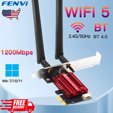 AC1200 WiFi 5 PCIE WiFi Adapter Wireless Network Card picture