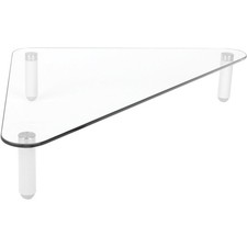 Kantek Glass Corner Monitor Riser/Desk Shelf picture