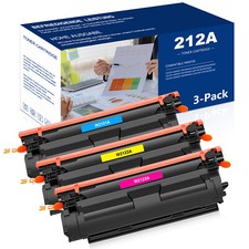 [WITH CHIP]3PK W2120A 212A Toner Compatible With HP Color LaserJet MFP M578dn picture