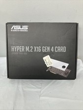 Asus Hyper M.2 x16 Gen4 Card - Up to 4 M.2 NVME SSD Expansion Card picture