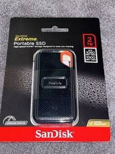 SANDISK - Extreme Pro Portable 2TB External USB-C NVMe SSD - Black picture