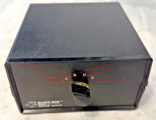 BLACK BOX MODEL SW050L-FFFFF - 4 POSITION RS-232 SWITCH ABDE picture