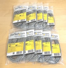 Lot of 10 - StarTech.Com SCNM9FF Serial Modem Cable 10ft 3m DB9 Female F/F RS232 picture