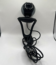 Logitech 1.3MP USB Webcam RightLight RightSound Technology Black PC Camera picture