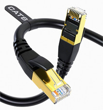 DbillionDa Cat 8 Ethernet Cable, 40Gbps@2000MHz For Router, Modem, PS5, 3Ft. picture