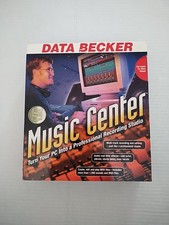 Data Becker Music Center Software, Vintage 1999 Complete NEW SEALED /Win 98/95 picture