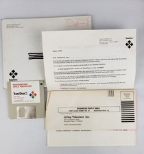 ThinkTank Disk The First Idea Processor 1984 Living Videotext Apple MacIntosh picture