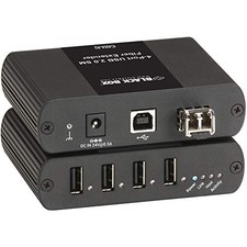 Black Box IC406AR2 USB Extender 4-Port Fiber 32808.4 picture